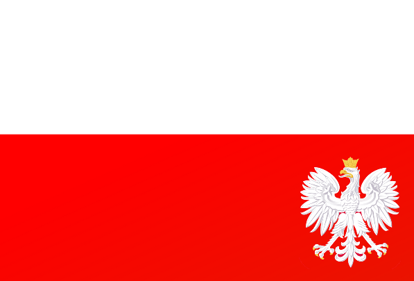 Polnische Flagge Elektronische Rechnung (E-INVOICING) in Polen