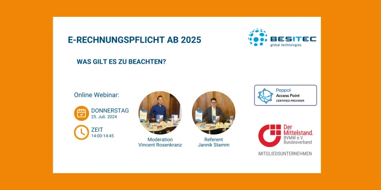 E-Rechnungspflicht 2025