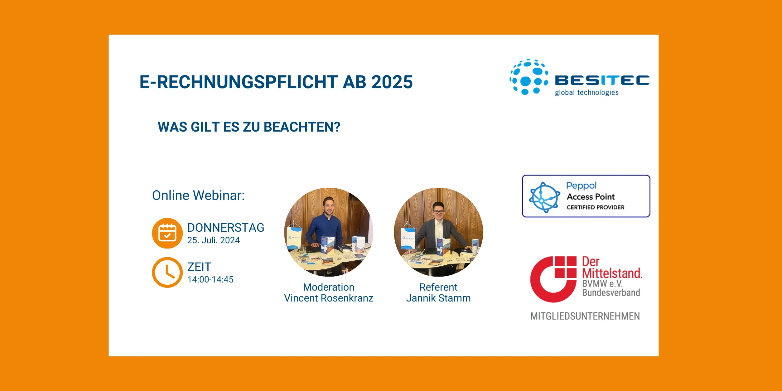 E-Rechnungspflicht 2025